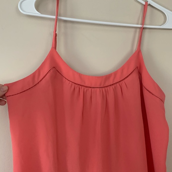 Loft Coral Tank Top Size Petite Small Petite - Picture 3 of 6
